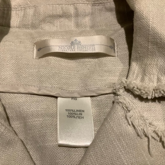 Nicole Benisti Linen Skirt & Jacket - Picture 5 of 10